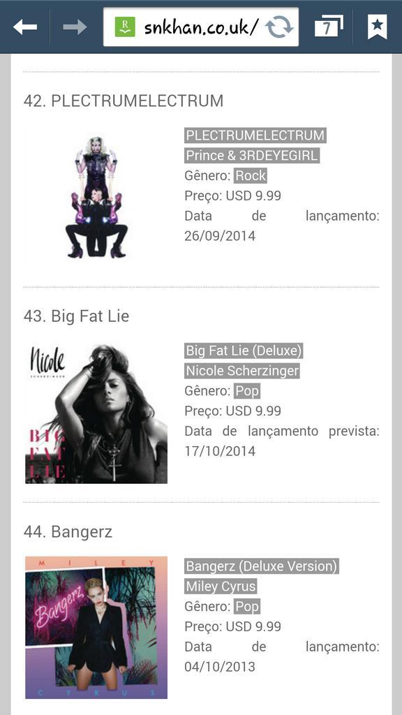 *Charts & Ventas* >> "Big Fat Lie" (#17UK #39IRL #95SWI #162BEL) - Página 2 By0Rn22CQAEMpGt