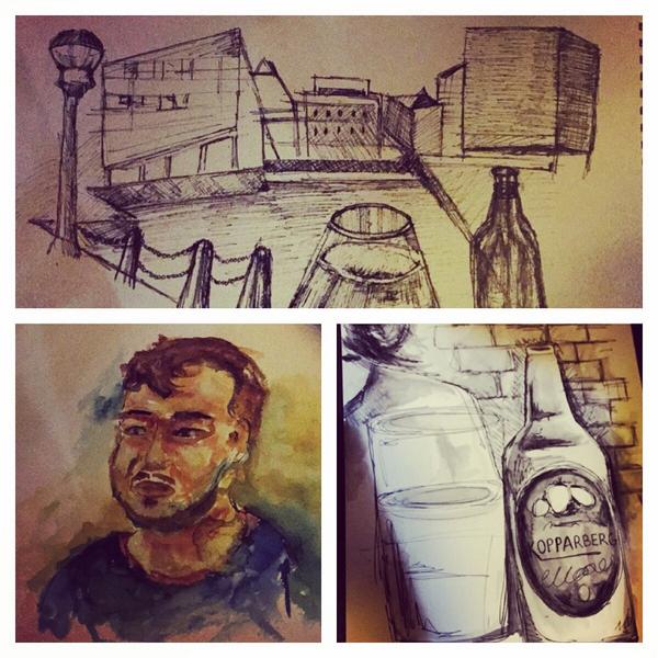 Amazing work from #DrawLiverpool tonight!  Big thanks to all who made it!