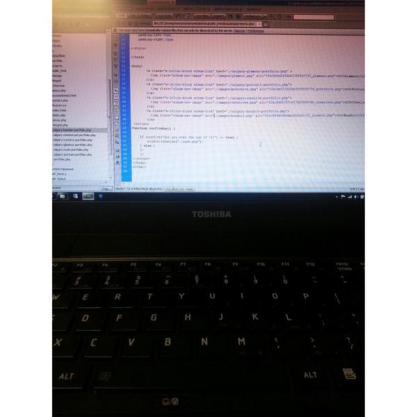 spauldingYYC's tweet image. Websites often get neglected. Time to show mine some love with some #codeupdate.