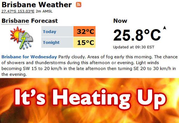 Strongguard's tweet image. Today looks like a glimpse of the Summer to come, hot, sunny with a chance of an afternoon storm #Brisbane #Weather