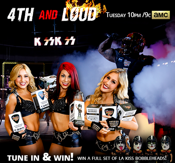 PaulStanleyLive's tweet image. Tune in and #WIN. #LAKISS is giving away a full set of Limited Edition @LAKISS_AFL Bobbleheads. Watch TONIGHT.