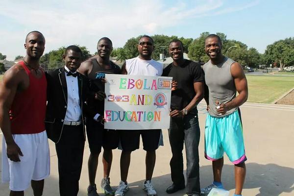 ANCUSALiberia's tweet photo. Please for pray the Liberian community of Dallas Fort Worth. A spcial thank you to ANC Texas: Ebola awareness program http://t.co/YgVyA6Pxni