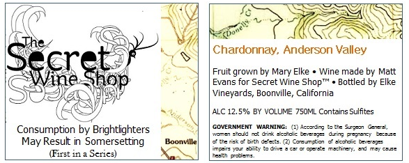 SecretWine's tweet photo. Just bottled &amp; labeled @SecretWine wine last weekend @elkevineyards. Huge thanks to Mary Elke and Matt Evans! http://t.co/izicYhRTcm