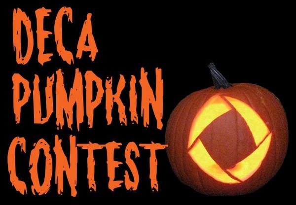 DECAInc's tweet photo. The DECA Pumpkin Contest has returned for 2014! Will you win this year? http://t.co/zHqrs09B7t #DECAHalloween http://t.co/RxUzkK7oI2