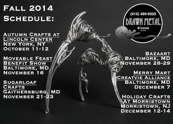 mackwire's tweet image. Fall show schedule.