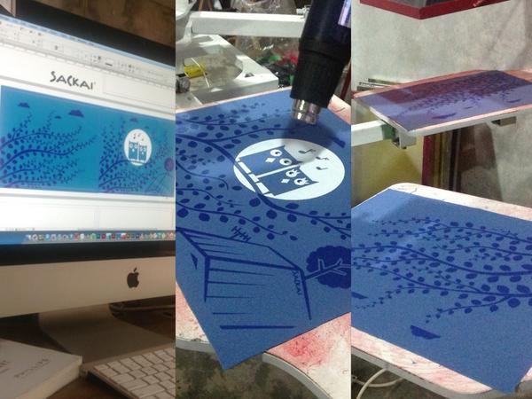 SackaiBags's tweet image. Here comes the owl and the moon #sackaibags #jakarta