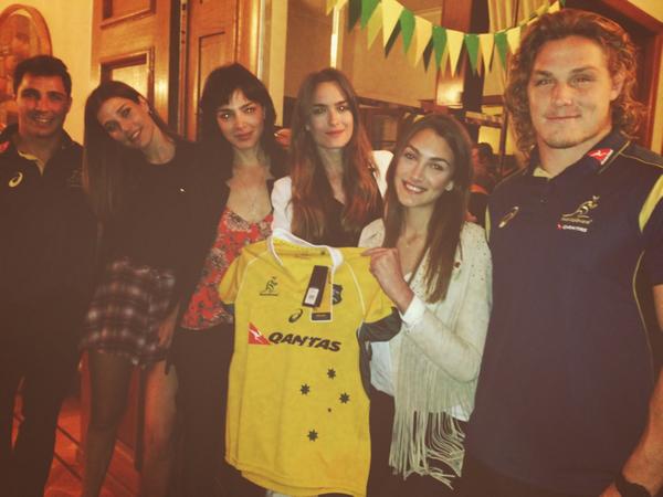 Presentación camiseta de los @QantasWallabies by <a href="/AsicsArgentina/">Asics Argentina</a>