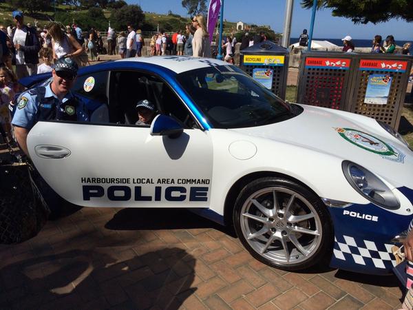NSW won the soccer on Sunday at Coogee -how come we (Vic ) don't have police cars like this ?..curious Daryl
