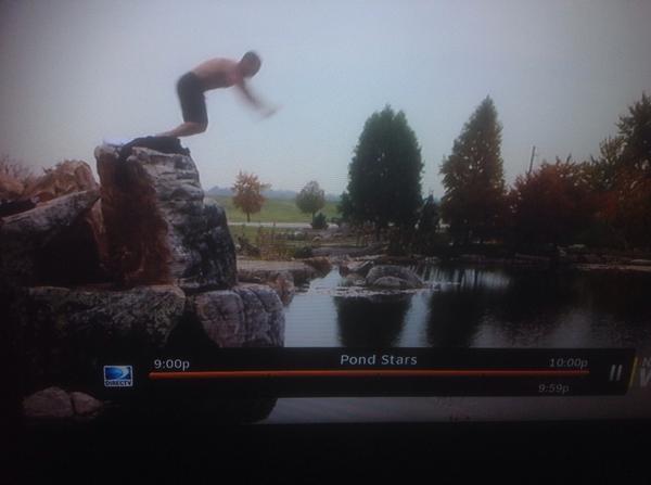 Holy Cow. The water really was 40 something, Greg's age! He's crazy but Brian won the bet. See it on #PondStars