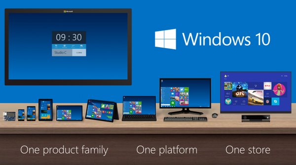 TechCrunch's tweet photo. Microsoft announced the next version of its Windows operating system: Windows 10 http://t.co/EZvUIo9UEh http://t.co/UmSnaR7BGV