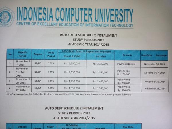 infounikom's tweet photo. #InfoAutodebt 2nd installment for 2013!! http://t.co/50x9hSlX6o