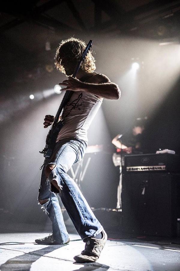 Jazzrockman's tweet image. Que gran noche! #PainOfSalvationMx .@MEXPROG .@CuervoSalon Fernando Aceves