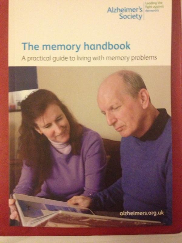 The Memory Handbook is a great practical guide to people living with memory problems.