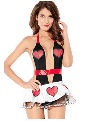 OuterInnerClub's tweet image. #Outerinner Women Multi-Color Queen of Hearts Halter Backless Adult #costumes :goo.gl/LMxP1s