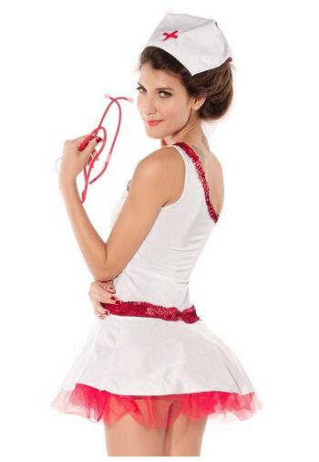OuterInnerClub's tweet image. #Outerinner Women #nurses White One Shoulder Role Player #costumes Sets 4 ur #Halloween :goo.gl/Ss0ZSJ