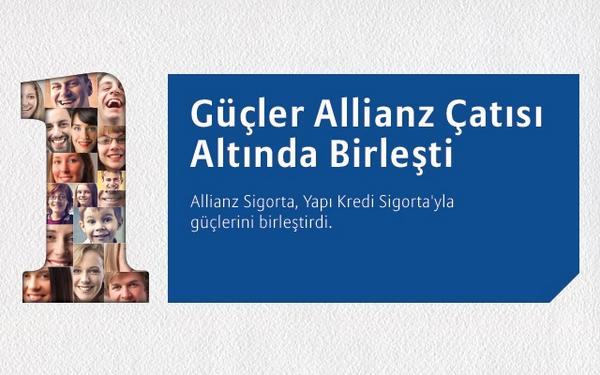 Allianz Sigorta ve Yapı Kredi Sigorta, Allianz çatısı altında güçlerini birleştirdi. bit.ly/1Olmak