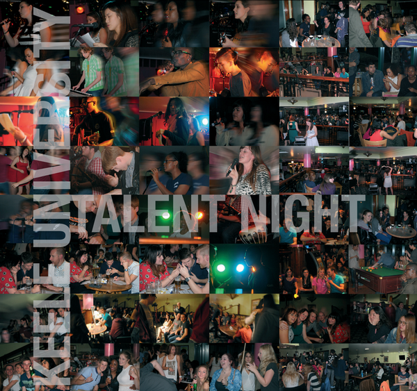 LifeAtKeele's tweet photo. Make sure you sign up to Keele Has Talent (7pm in Lindsay Bar on Sat) at the Info Point in Chancellors' building. http://t.co/bG3YheEKX8