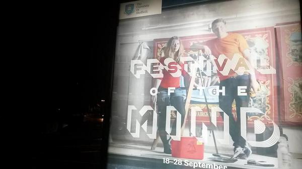 SheffieldBazaar's tweet photo. We're everywhere! Hope the posters never get taken down! @CADS_Sheff @peopleincommon @FestivalMind #CastleHouse http://t.co/y6RciP0n4p