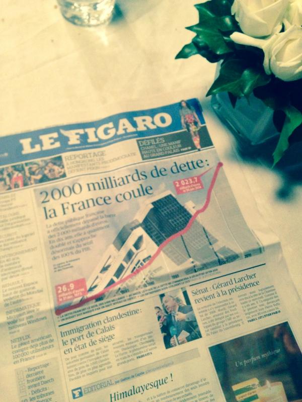leonzi's tweet photo. Lire son journal et subitement perdre le moral #hollande  #bonnejournée #enjoy http://t.co/AvGqQTN4Dd