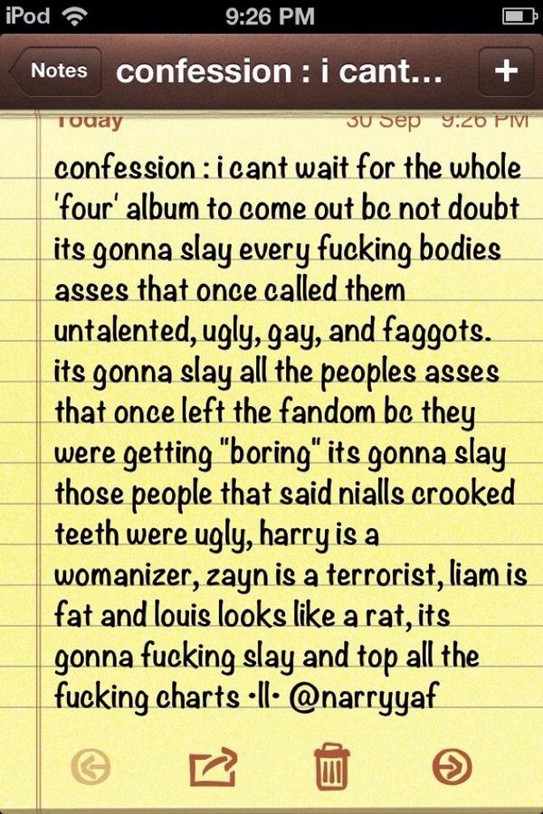 “@honestfandom: Four ” preach