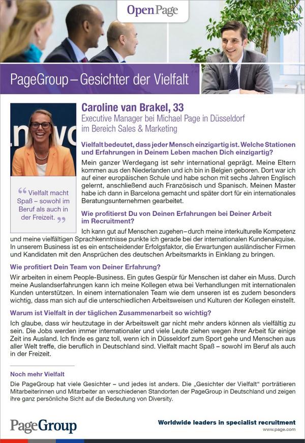 Page Personnel De على تويتر Caroline Van Brakel Von Michael Page Dusseldorf Uber Vielfalt Im Beruf Und In Der Freizeit Diversity Pagegroup Http T Co Wcfwpu38ki