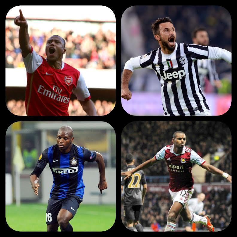HAPPY BIRTHDAY! To former Arsenal player Julio Baptista, Mirko Vu ini , Gaby Mudingayi & West Hams Ricardo Vaz Tê! 