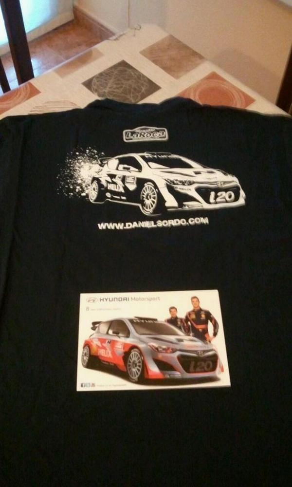 ItsDavidCG's tweet photo. Ya la tengo! @DaniSordo #VamosSordo #WRC http://t.co/uCZTrzlbWC
