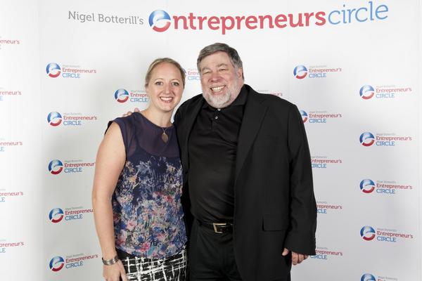 RachaelNaylor's tweet image. Here's a picture of me with the legend that is Steve Wozniak at #ENCO2014  #Apple #Inspiring @stevewoz
