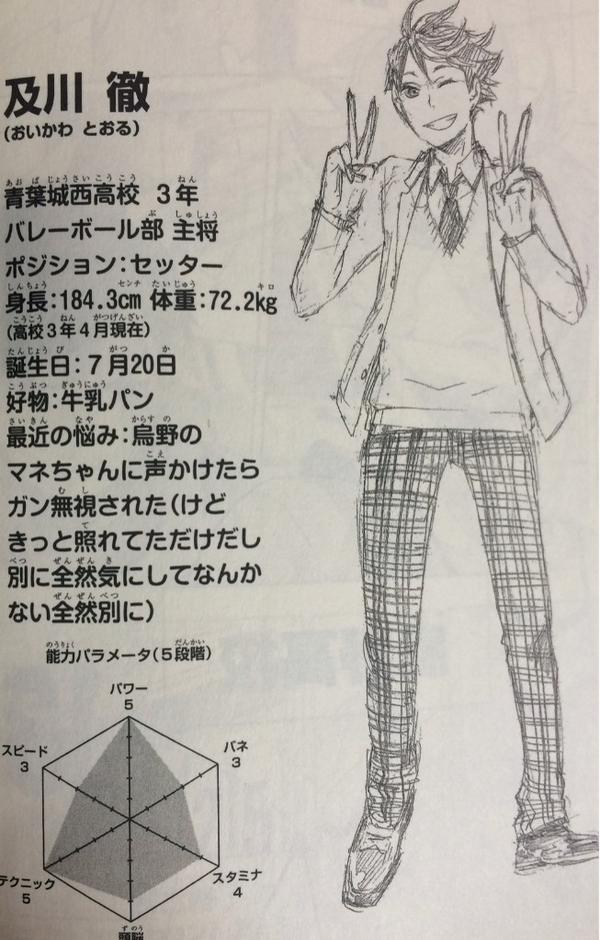 あい 10月1日は及川徹の日 及川クラスタさんと繋がりたい 及川さんの顔面にボールぶつけよう 信じてるよお前ら わあ なんだか素敵なタグがたくさんwww うざいけど なんだかんだイケメンで うん 好きだよ及川さん Http T Co Nvvwibwepf Twitter あい 10月1日は及川徹の日 及川クラスタさんと繋がりたい 及川さんの顔面にボールぶつけよう 信じてるよお前ら わあ なんだか素敵なタグがたくさんwww うざいけど なんだかんだイケメンで うん 好きだよ及川さん Http T Co Nvvwibwepf Twitter