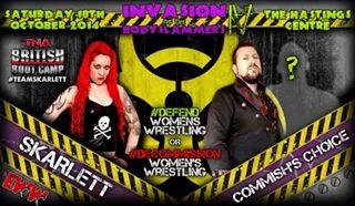 emmagiles98's tweet photo. #Defend or #Decommission @EWW_Wrestling women's division. Get your tickets to #InvasionIV to see what happens. http://t.co/mIku3v9wqw