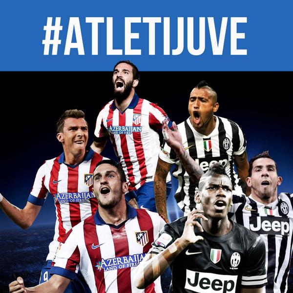 Atleti's tweet photo. Atléticos, id preparando las gargantas. Esta noche el Calderón tiene que rugir.  #AtletiJuve #UCL http://t.co/g7jZLAx7jF