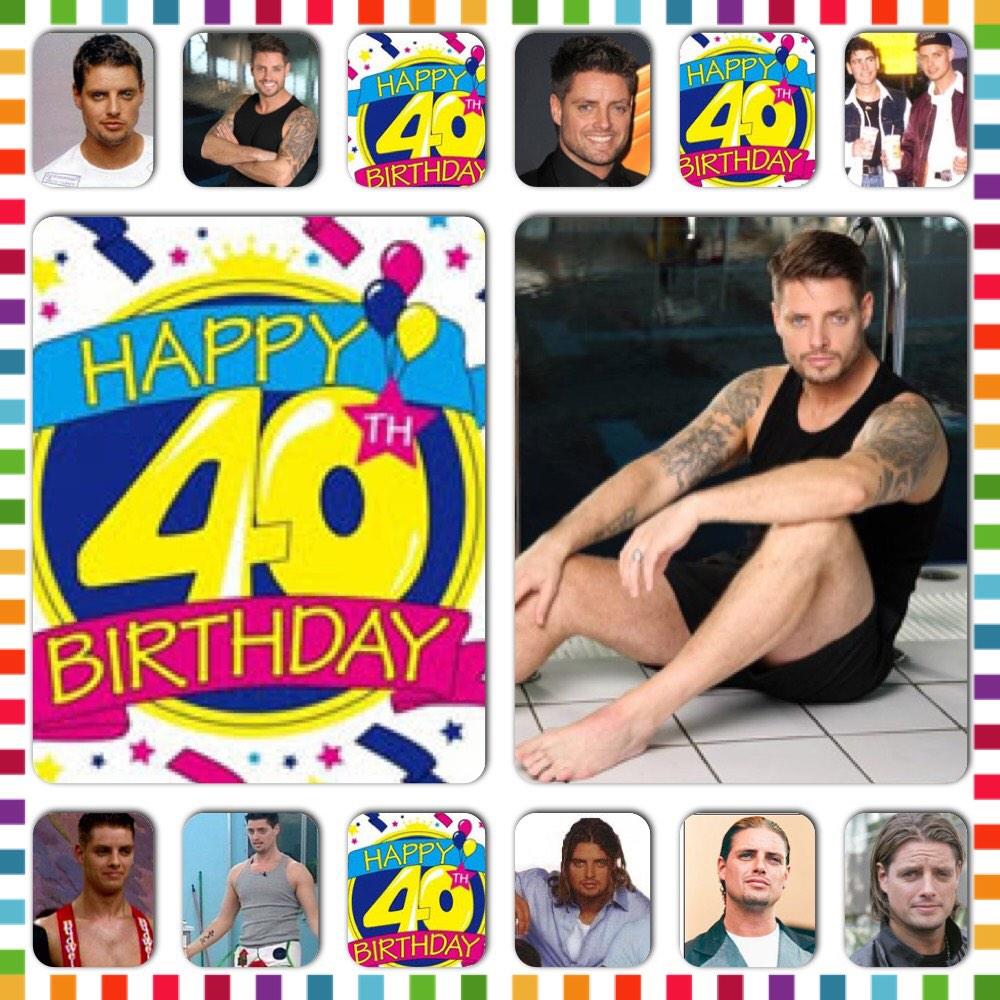 A very Happy 40th Birthday Keith Duffy!! have a fab fab day..         