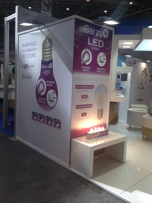 Imprex Europe está en <a href="/Eurobrico/">Eurobrico</a>  presentando sus novedades de iluminación CooLED.Pabellón 4 C24. #GarzaCooLED