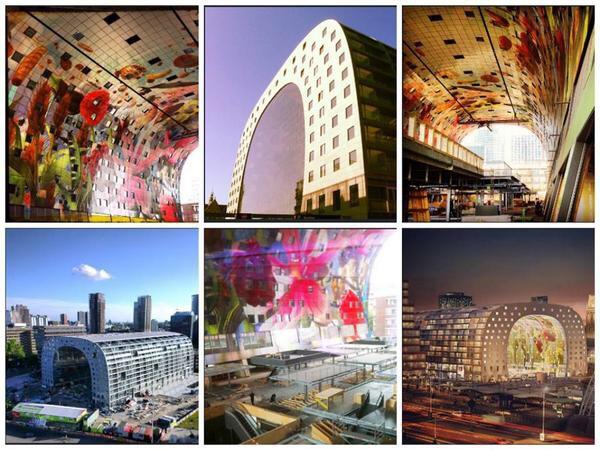 DutchStyleComp's tweet photo. Om de hoek bij ons kantoor in #Rotterdam opent vandaag de #Markthal. Wat vind jij ervan? @markthalrdam http://t.co/lABEvdI3F5