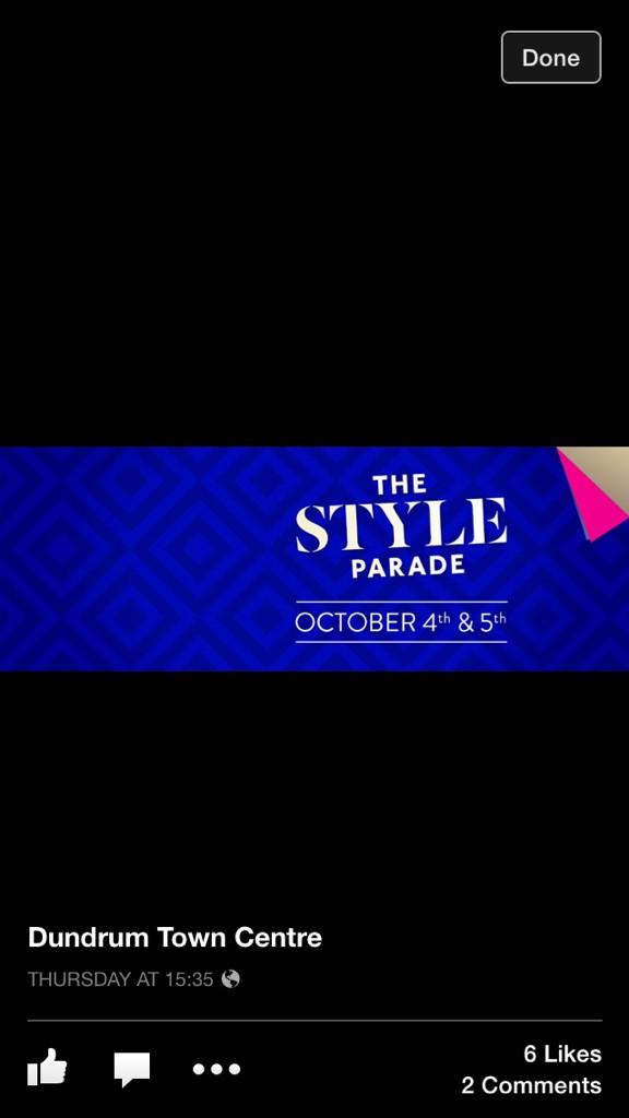 1stoptionmodels's tweet photo. Looking forward to seeing our models @DundrumTC #styleparade fashion show's this weekend!!! http://t.co/6je6w3ZIpZ