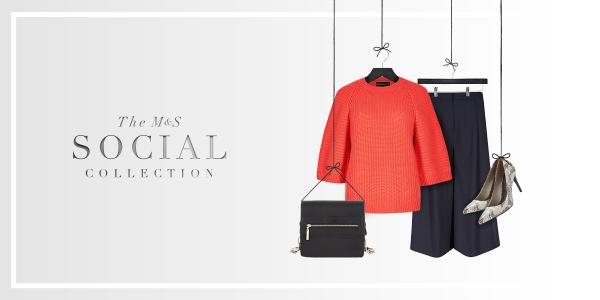 marksandspencer's tweet photo. 15 looks as chosen by you. View the #SocialCollection outfits here > http://t.co/833S3095LE #LookThree http://t.co/aGUHQd7qCj
