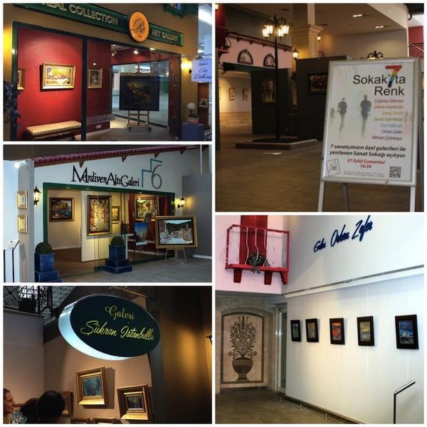 Bilkent Center'a uğradığınızda yenilenen Sanat Sokağı'nda keyifli bir gezintiye bekleriz. #siziniçinsanat <a href="/RCMUZAYEDE/">Bilkent Sanat Sokağı</a>