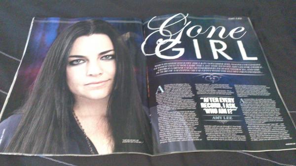 EvanSupportEV's tweet image. In this weeks Kerrang issue 1537 :D for all of #Evfans #Evanescence fans out there :DDDD RT @evanescence @AmyLeeEV
