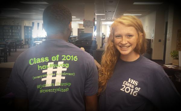 VHSRAMS's tweet photo. Thanks to Colleen Boyd of Boyd Screen Printing for printing our VHS Class of 2016 shirts @VHSRAMS2016 #vhs2016 http://t.co/rrJjaDp8fj
