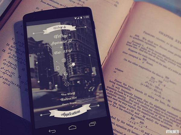 nschuller_x's tweet photo. I'm using the Classic City theme on my Android phone thanks to #Themer. #HomescreenEnvy http://t.co/7YICUuO68z http://t.co/aujWfbc9C7