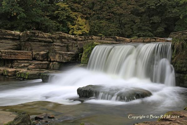 Yorkshire_Image's tweet image. #Yorkshire Richmond Falls after a dry period.