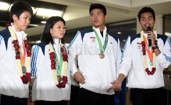 Tim ganda campuran yg berhasil menyumbangkan 1 perak dan 1 perunggu! #AsianGames2014
