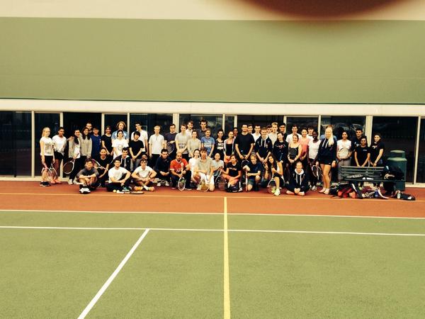 teeleannus's tweet photo. Trials- great turnout. #unitennis @UKC_Tennis http://t.co/MKHacLiFNm