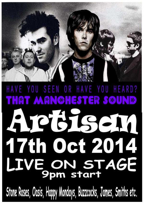 artisanraw's tweet photo. October Gigs at Artisan! !! http://t.co/jOaAvEZEgq
