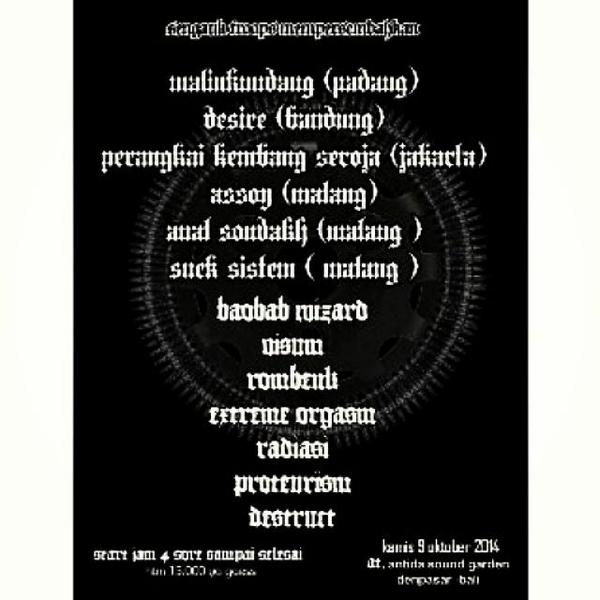 Next 9 oktober 2014 antida sound garden