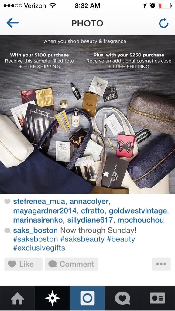 Saks Boston tweet media