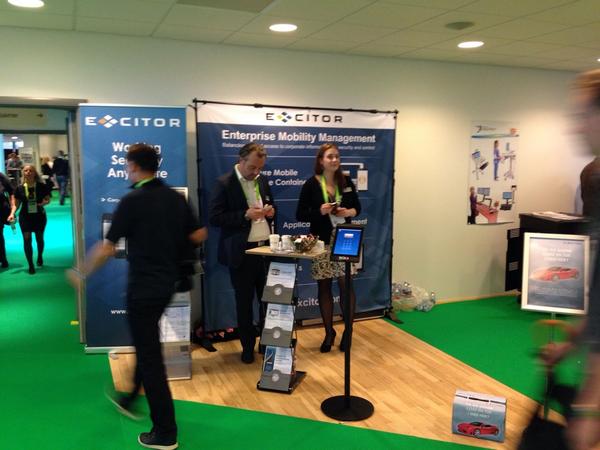 DMEbyEXCITOR's tweet image. Mobility @AteaDanmark #ite14. Kom forbi @DMEbyEXCITOR for en snak