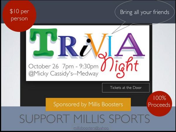 Millis Boosters tweet media