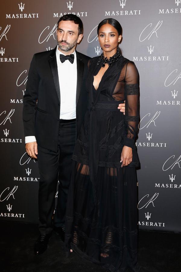 SINGER CIARA WITH RICCARDO TISCI IN A GIVENCHY BY RICCARDO TISCI SS ...