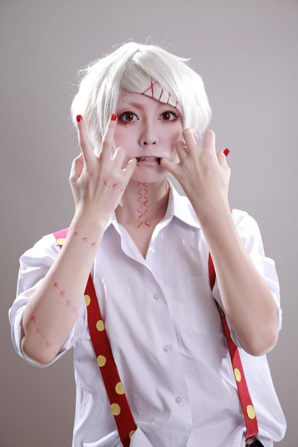 あきらぎ 速報 血糊注意 東京喰種 鈴屋什造 Photo きはにゃん Kihachi123 二日連続グール 撮影もこれで終わり 本日はジューゾー君やって来ましたよ 東京喰種 コスプレ Http T Co Ahl7ev4hkq